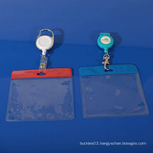 Hot selling transparent PVC badge holder